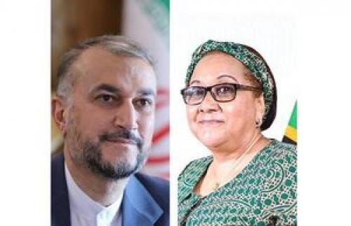تماس تلفنی وزرای امور خارجه ایران و تانزانیا