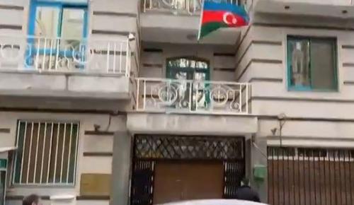  جسد فرد ترور شده در سفارت باکو