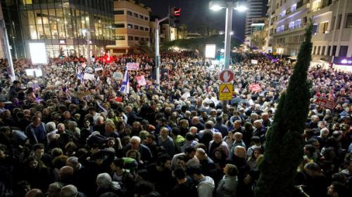 شنبه ای دیگر و تظاهراتی دیگر علیه نتانیاهو در سرزمین های اشغالی