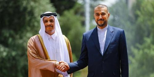 وزیر خارجه قطر با امیرعبداللهیان دیدار می‌کند