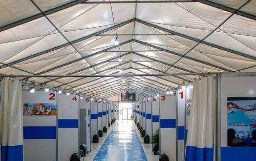 بیمارستان صحرایی ارتش با ظرفیت ۱۸۰ تخت‌خواب در خوی احداث شد