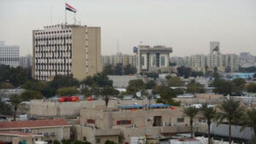 آژیر خطر در یکی از پایگاه‌های نظامی آمریکا در بغداد به صدا درآمد