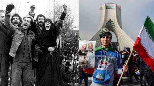  شبیه‌سازی بهمن ۵۷ در ۴۴ سال بعد + تصاویر