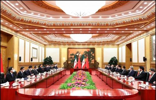 نشست مشترک هیئت‌های عالی ایران و چین