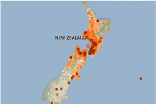 زلزله ۶.۱ ریشتری نیوزلند را لرزاند