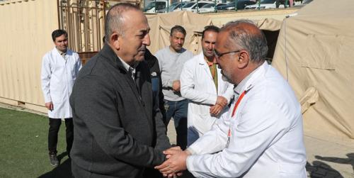  تشکر وزیر خارجه ترکیه از کمک‌های ایران به زلزله‌زدگان