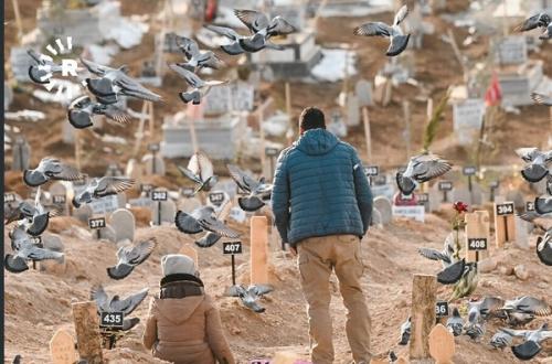  قبرستان جانباختگان بی نام و نشان زلزله ترکیه