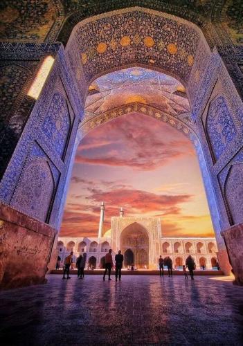 عکس/ نمایی زیبا از مسجد امام اصفهان