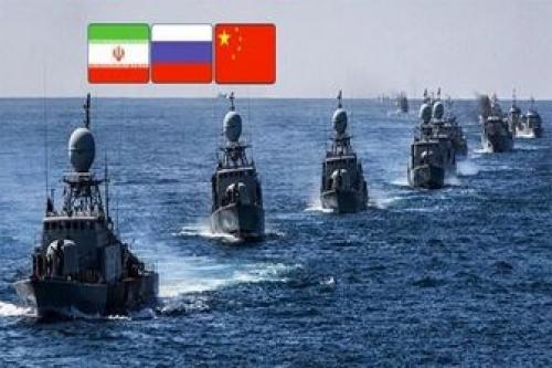  ناوهای چین و روسیه وارد آب‌های سرزمینی ایران شدند 