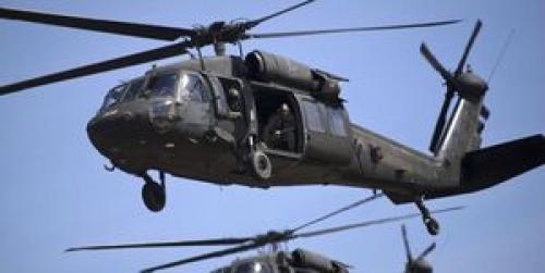 تصادف و سقوط دو بالگرد ارتش آمریکا حین ماموریت