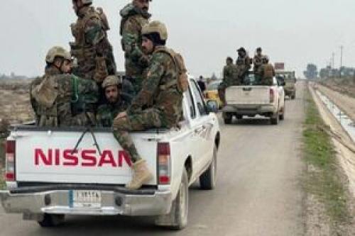 استقرار نیروهای حشدالشعبی در نجف اشرف برای تأمین امنیت زائرین