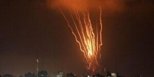 ۵۰۰ موشک به سوی اسرائیل شلیک شد