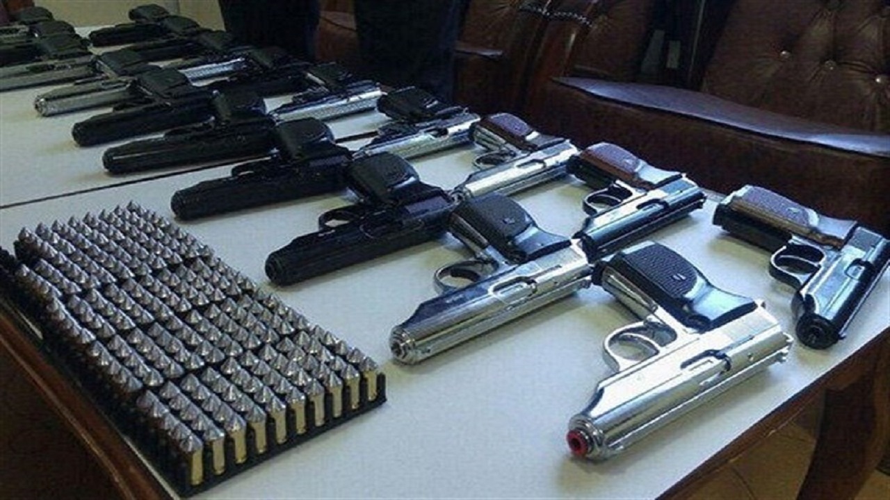 انهدام باند سازمان یافته قاچاق سلاح