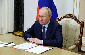  پوتین دستور تقویت امنیت مرزی را صادر کرد