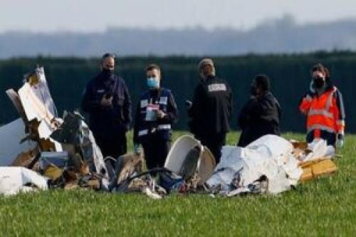 سقوط هواپیما در فرانسه