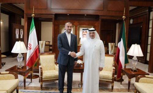 امیرعبداللهیان با وزیر امور خارجه کویت دیدار و گفتگو کرد