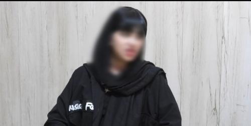  پشیمانی دختر هنجارشکن بعد از دستگیری از سوی پلیس تهران+فیلم 