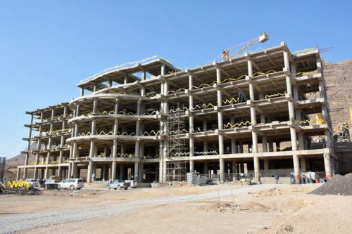 پیشرفت ۴۶ درصدی پروژه بیمارستانی «نیایش» خرم‌آباد