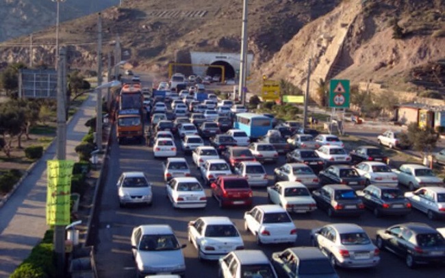 ترافیک سنگین در هراز فیروزکوه و آزادراه تهران- پردیس