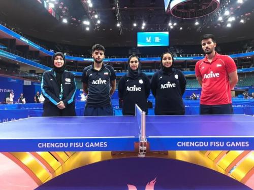 دو پیروزی دو شکست برای تیم تنیس روی میز ایران 