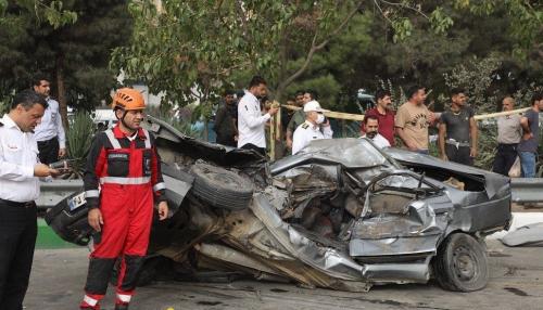 تصاویر تصادف مرگبار در مشهد