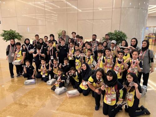 تیم دانش آموزی ایران در مسابقات رباتیک پکن ۳ مدال کسب کرد