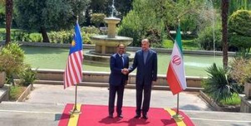  وزرای امور خارجه ایران و مالزی دیدار کردند