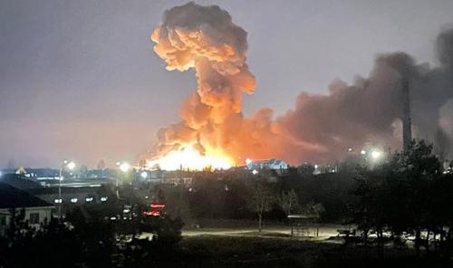 آتش پهپادهای اوکراین بر سر روسیه 