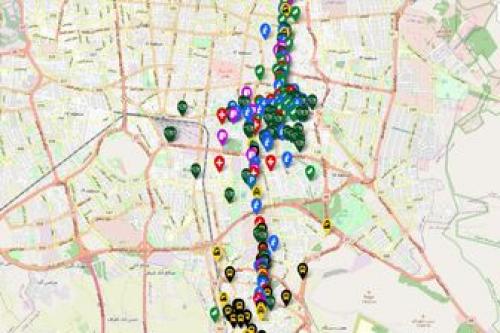 نقشه راهپیمایی جاماندگان اربعین منتشر شد 