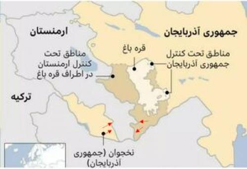 عبور از خط قرمز ایران در منطقه قره‌باغ چه تبعاتی برای باکو دارد؟+ نقشه 