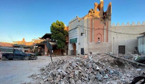 زلزله ویرانگر در مراکش 