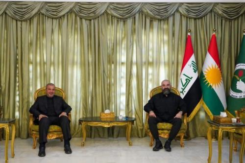  رایزنی «بافل طالبانی» با سفیر ایران در عراق 
