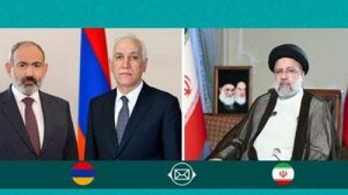 پیام رئیسی به رئیس جمهور ارمنستان