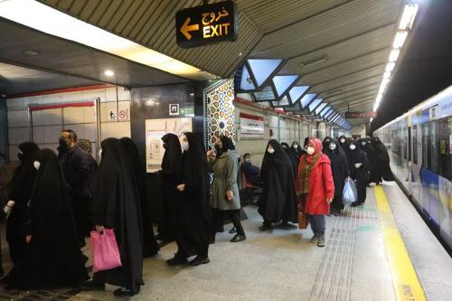 خط ۶ مترو تهران روز جمعه پذیرش مسافر ندارد