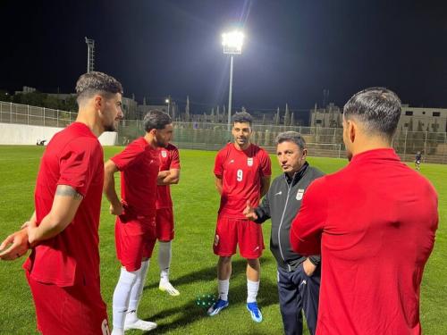 لشکر کامل تیم ملی ایران در اردن تمرین کرد