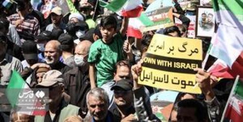  راهپیمایی ایرانیان در محکومیت جنایات اسرائیل