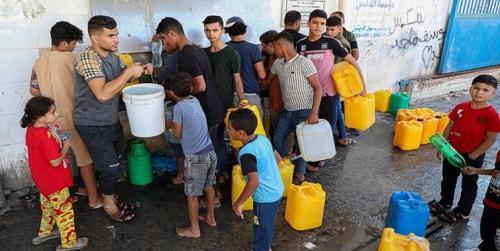  رساندن آب به غزه مساله مرگ و زندگی است 