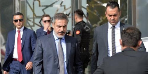  وزیر خارجه ترکیه وارد تهران شد