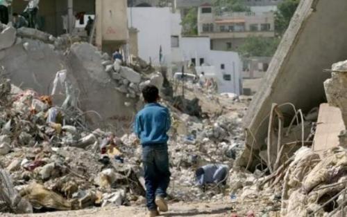 وضعیت اردوگاه جنین پس از حملات اسرائیل+فیلم