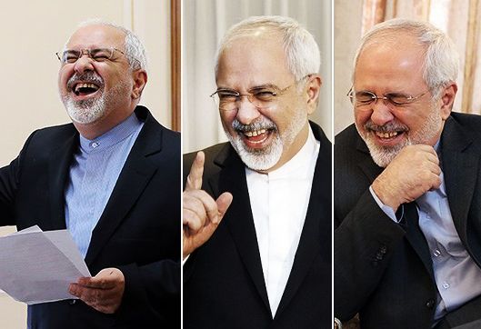 اگر آمریکا پای ایران را وسط بکشد، مردم بمب می‌خورند نه مقامات!/خودنمایی جدید ظریف+فیلم