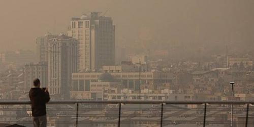 تهران حبس در آلودگی+ عکس