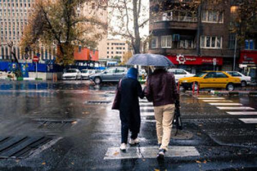  بارش باران و کاهش دما در تهران