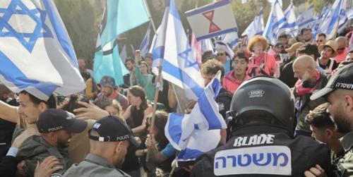  معترضان صهیونیست خواستار برکناری نتانیاهو شدند 