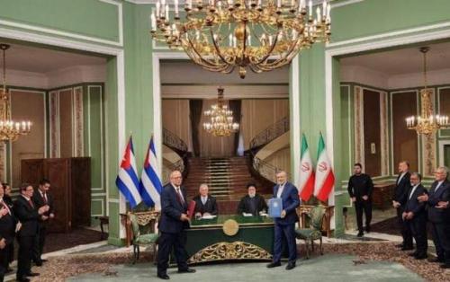 امضاء ۷ سند همکاری میان ایران و کوبا