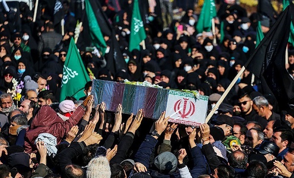  فیلم/ مراسم تشییع پیکر شهدای گمنام در اصفهان
