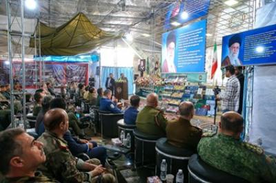 بازدید وابستگان نظامی خارجی از نمایشگاه ارتش