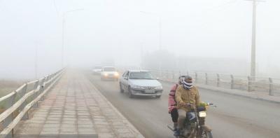 عکس مه صبحگاهی در آبادان و خرمشهر
