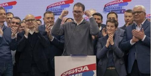  حزب حاکم صربستان در انتخابات پیروز شد