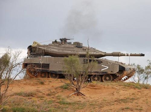 نعش کشی تانک‌های مرکاوا توسط جرثقیل‌های زرهی اسرائیل