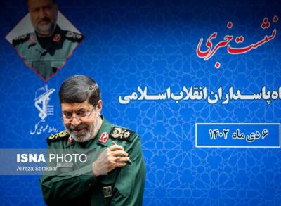 عکس/ نشست خبری سخنگوی سپاه پاسداران